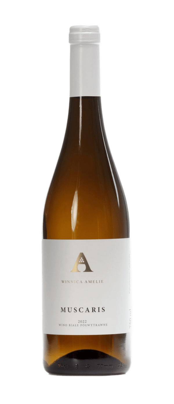 Muscaris - wino białe półwytrawne | Winnica Amelie