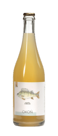 Okoń — wino musujące Pet-Nat, Winnica Amelie