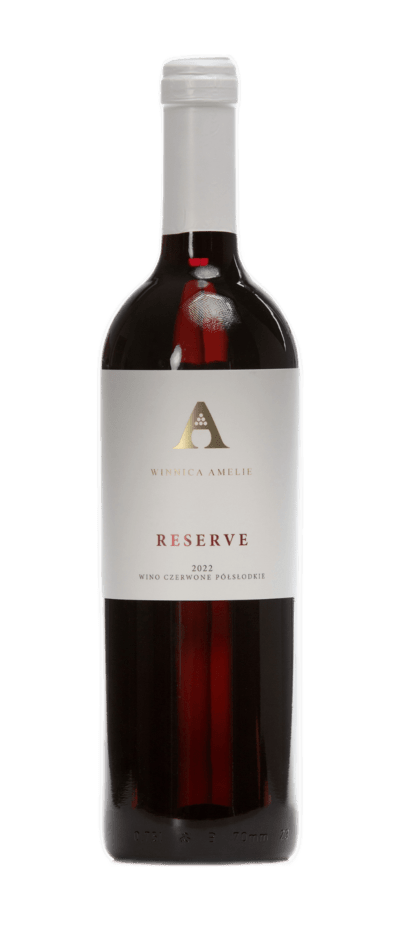 Wino czerwone półsłodkie Reserve 2022 — Winnica Amelie