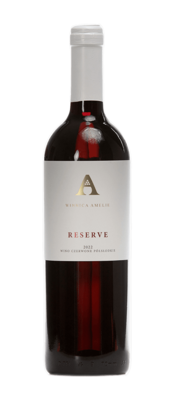 Wino czerwone półsłodkie Reserve 2022 — Winnica Amelie