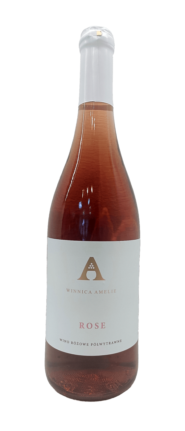 Rose półwytrawne – wino różowe, rocznik 2025 | Winnica Amelie