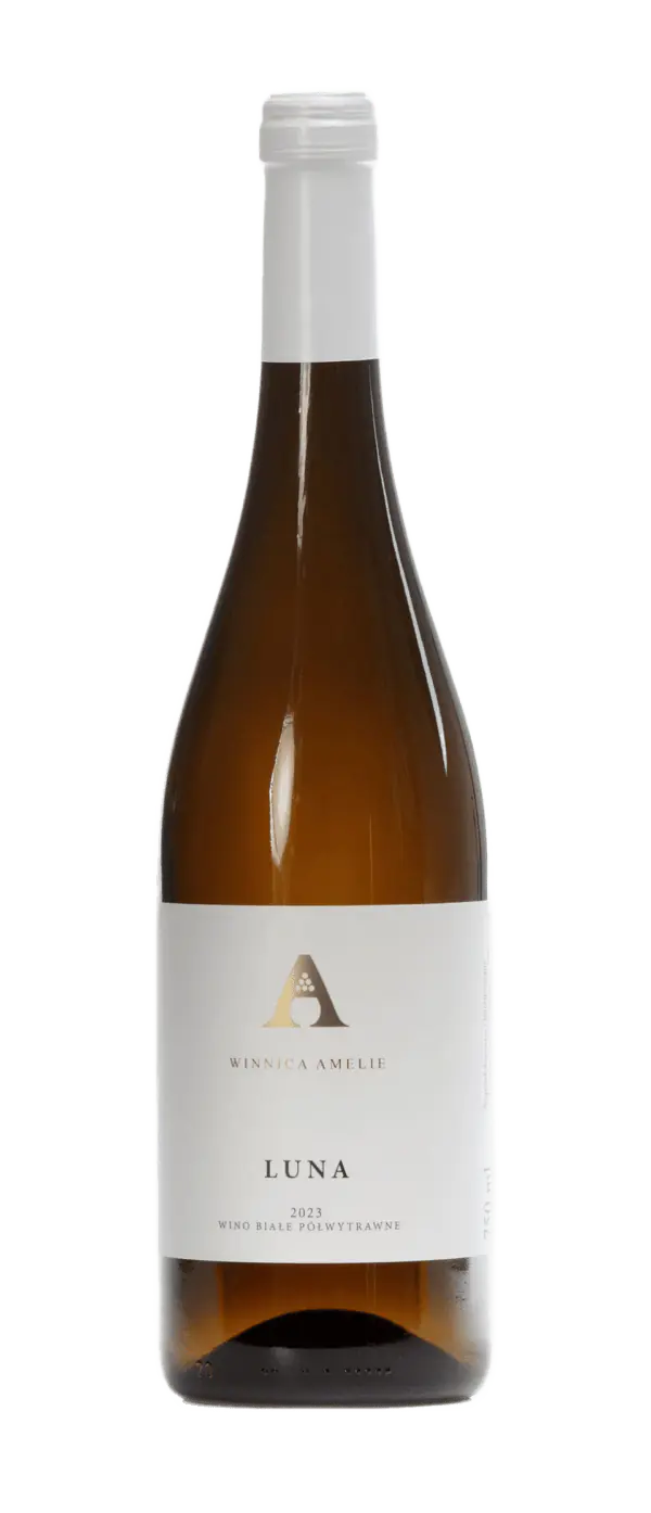 Luna - wino białe półwytrawne | Winnica Amelie