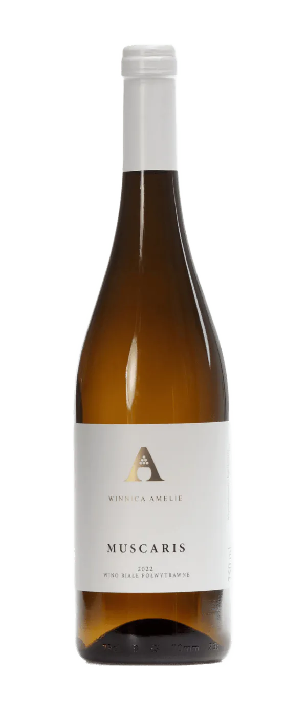Muscaris - wino białe półwytrawne | Winnica Amelie