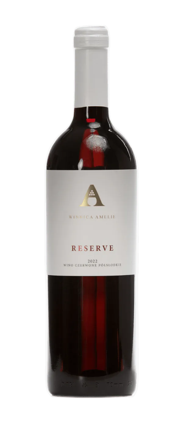 Wino czerwone półsłodkie Reserve 2022 — Winnica Amelie