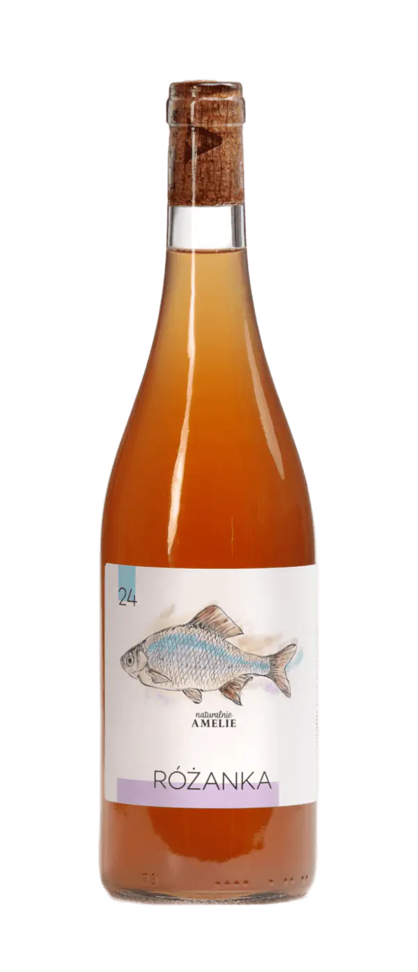 Różanka - wino pomarańczowe wytrawne | Winnica Amelie