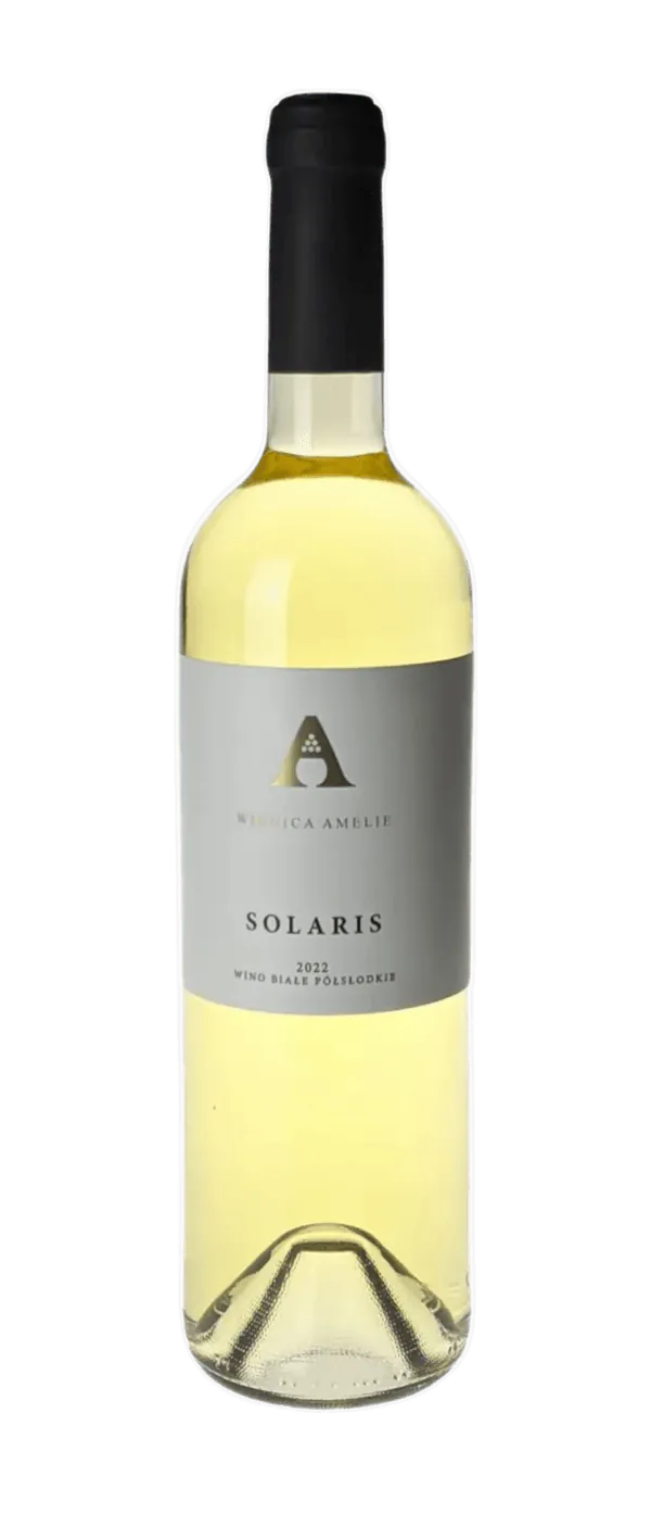 Solaris - wino białe półsłodkie | Winnica Amelie