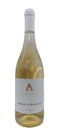 Wino Solaris & Muscaris białe półwytrawne